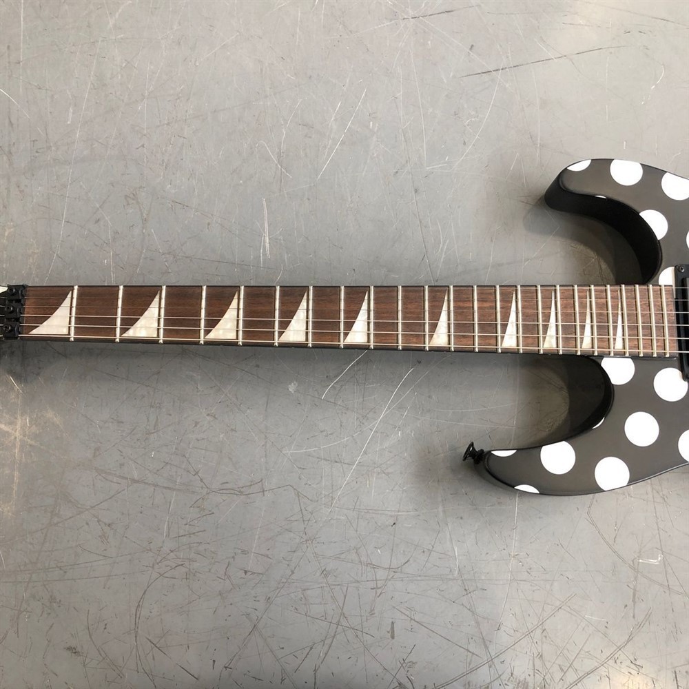 JACKSON SOLOIST SLX DX X-SERIES SOLIDBODY ELECTRIC GUITAR – POLKA DOT -READ!