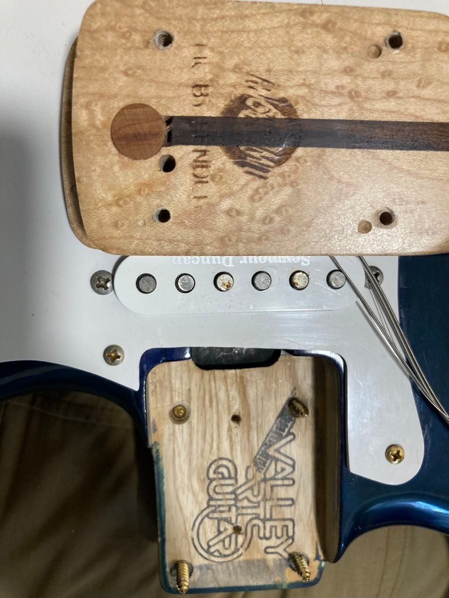 ValleyArts StratBody Guitar with Bird’s Eye Neck and Seymour Duncan Pickups