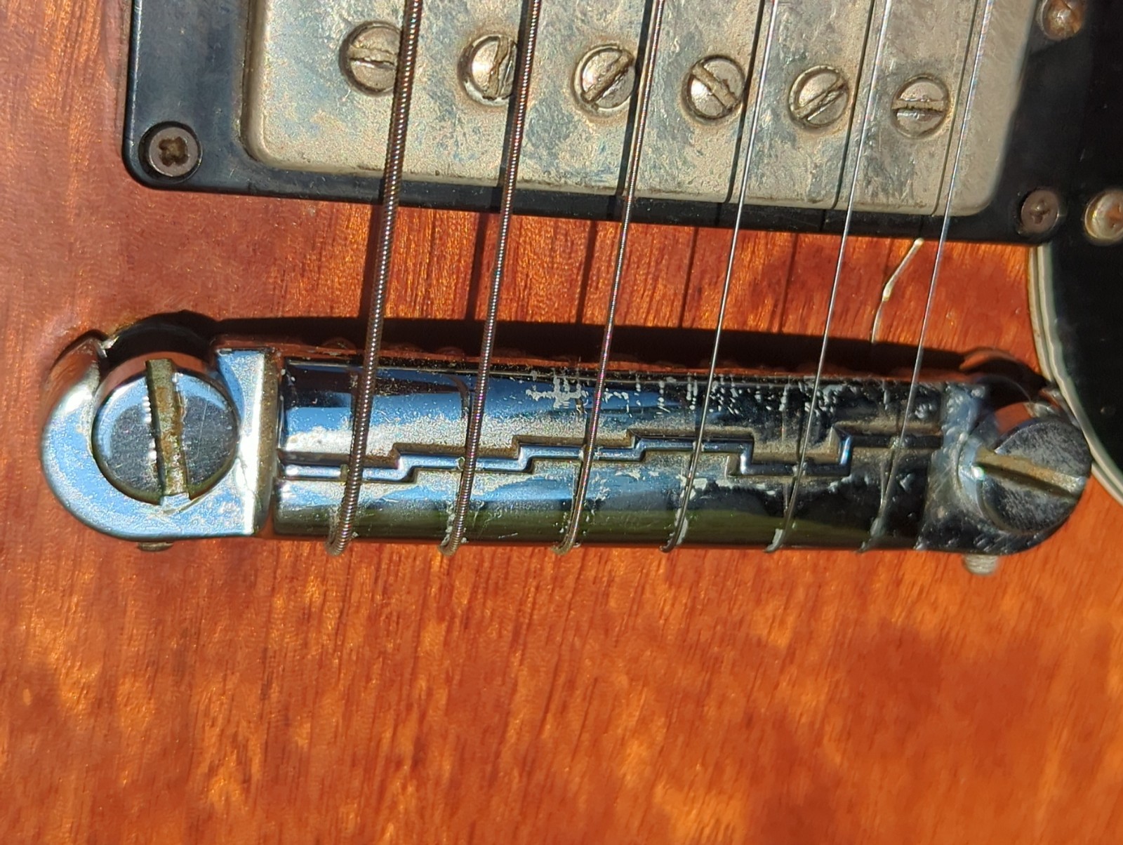 Vintage 1963 Gibson SG Junior Modified to Humbuckers Original