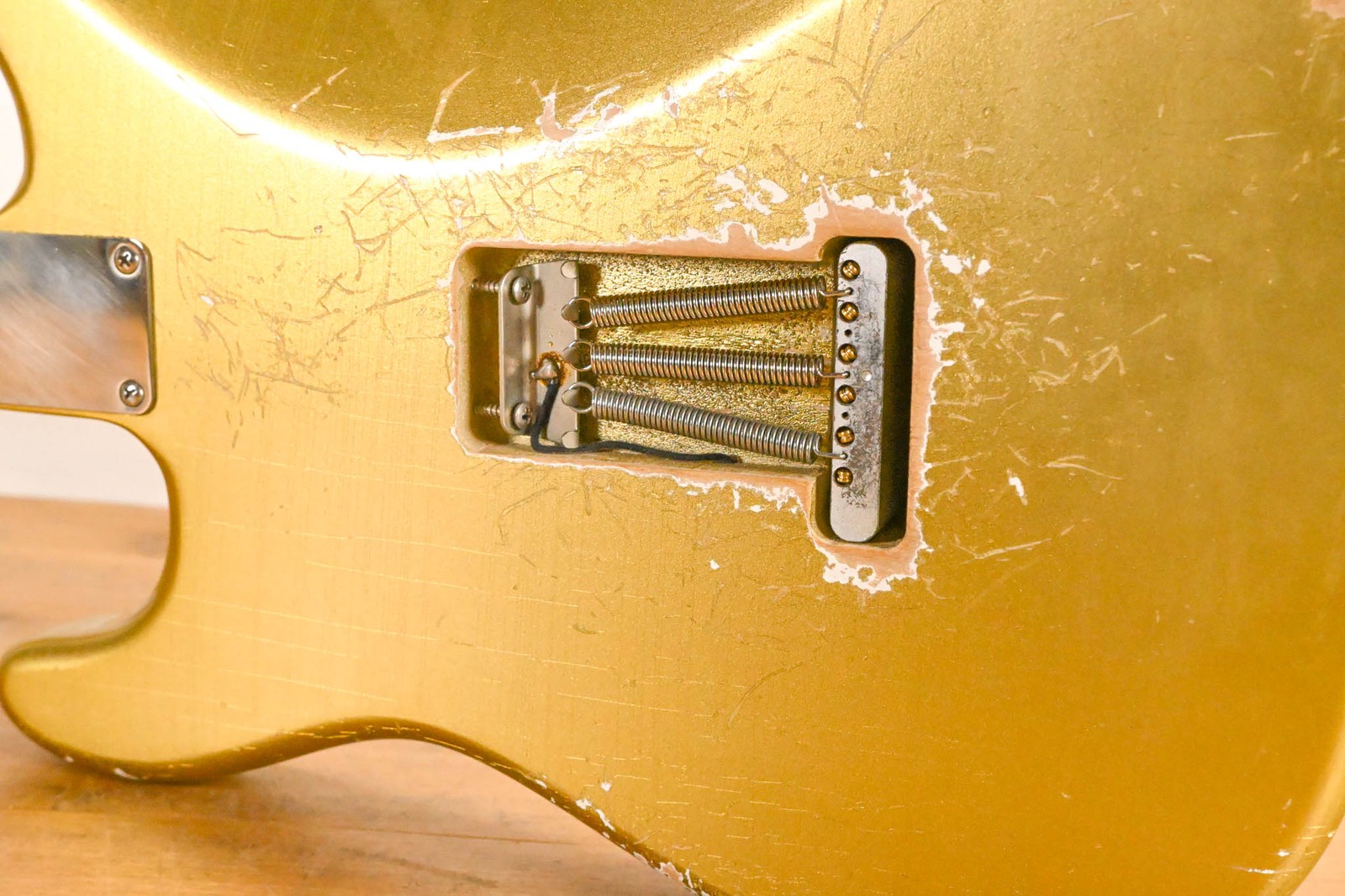 TMG Dover Custom S-Style HSS – Aged Aztec Gold CG014HR