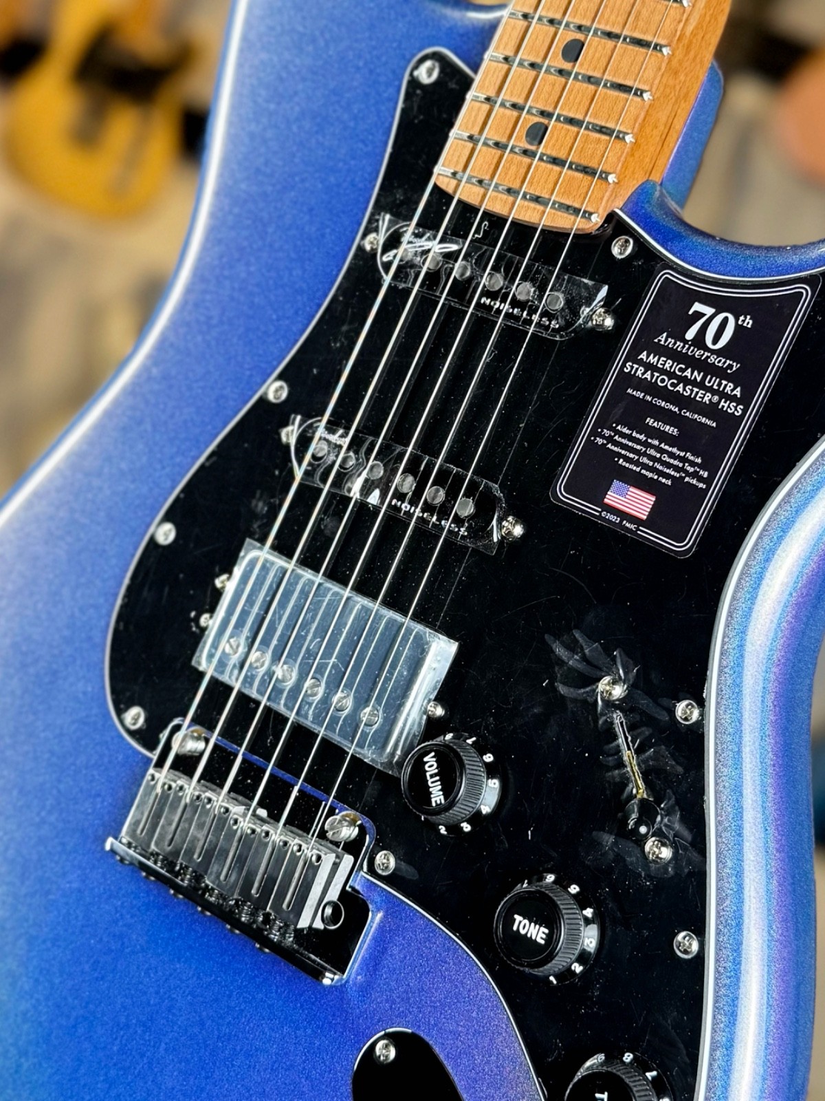 Fender 70th Anniversary Ultra Stratocaster HSS Limited Edition – Amethyst