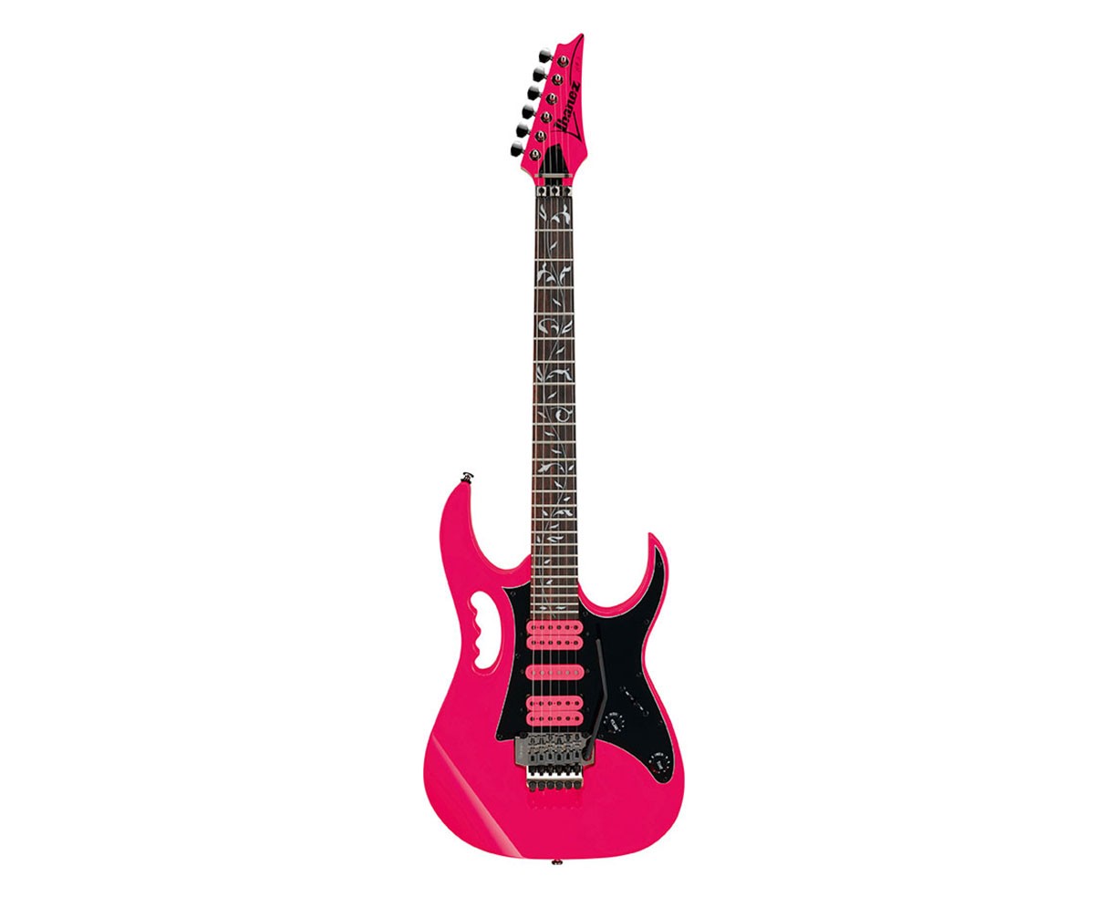 Ibanez JEMJRSPPK Steve Vai Signature Electric Guitar – Pink
