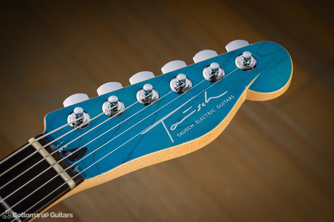 Tausch Guitars Made in Germany 665 RAW Deluxe 25th Anniversary – Azure Blue MH –
