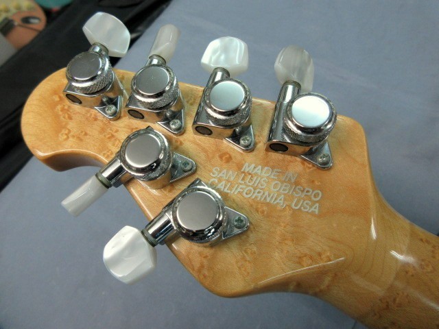 MUSIC MAN Axis Super Sport HH Tremolo Translucent Blue 2000 (no260725)