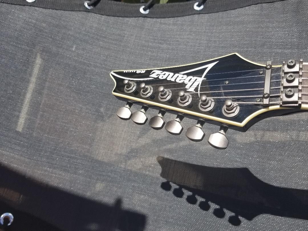 Ibanez SRGT 47 FM 2003 thru-neck spot model passive 24F Used