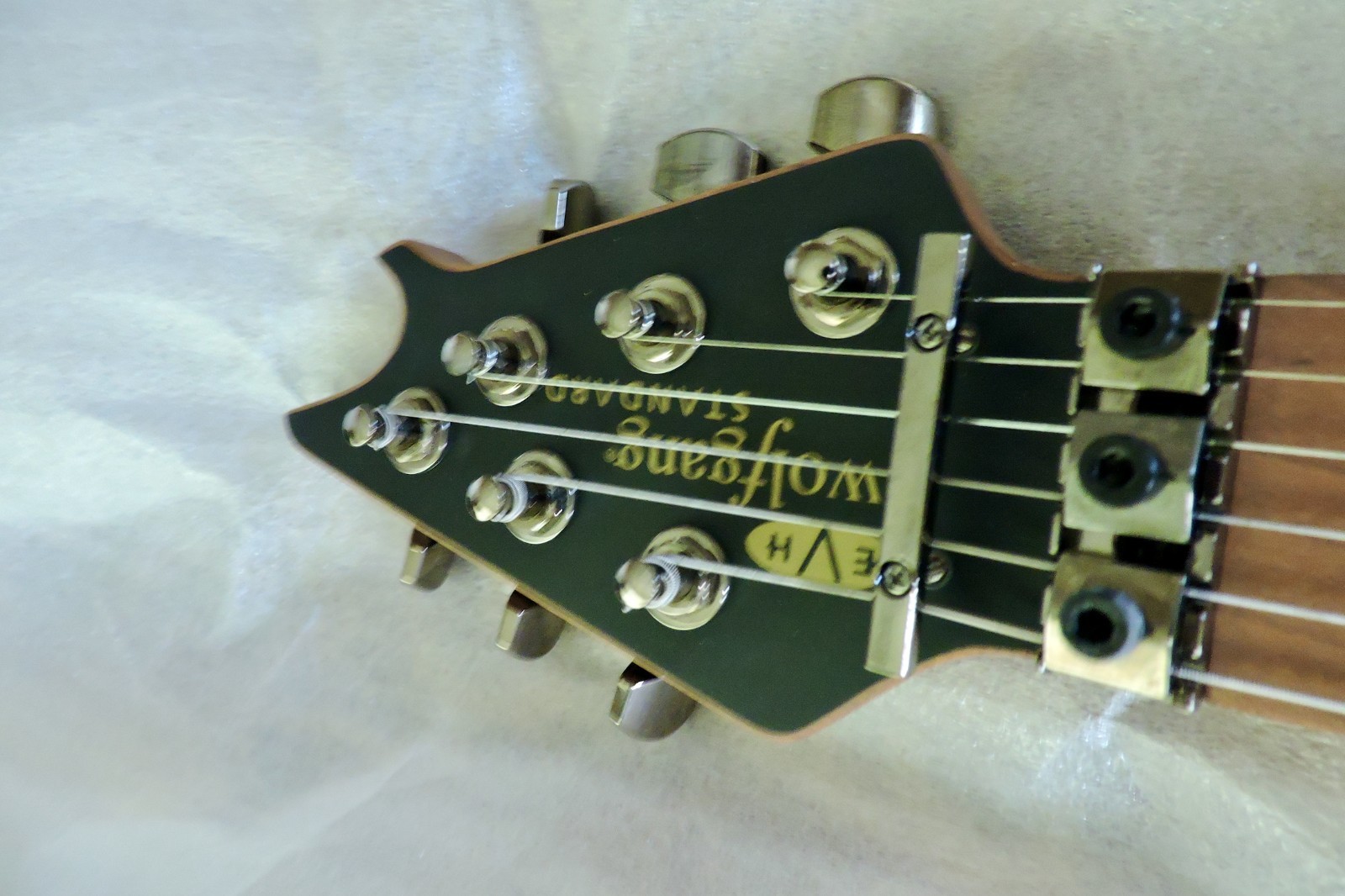 Used EVH Wolfgang WG Standard Exotic Zebrawood Electric Guitar – Natural