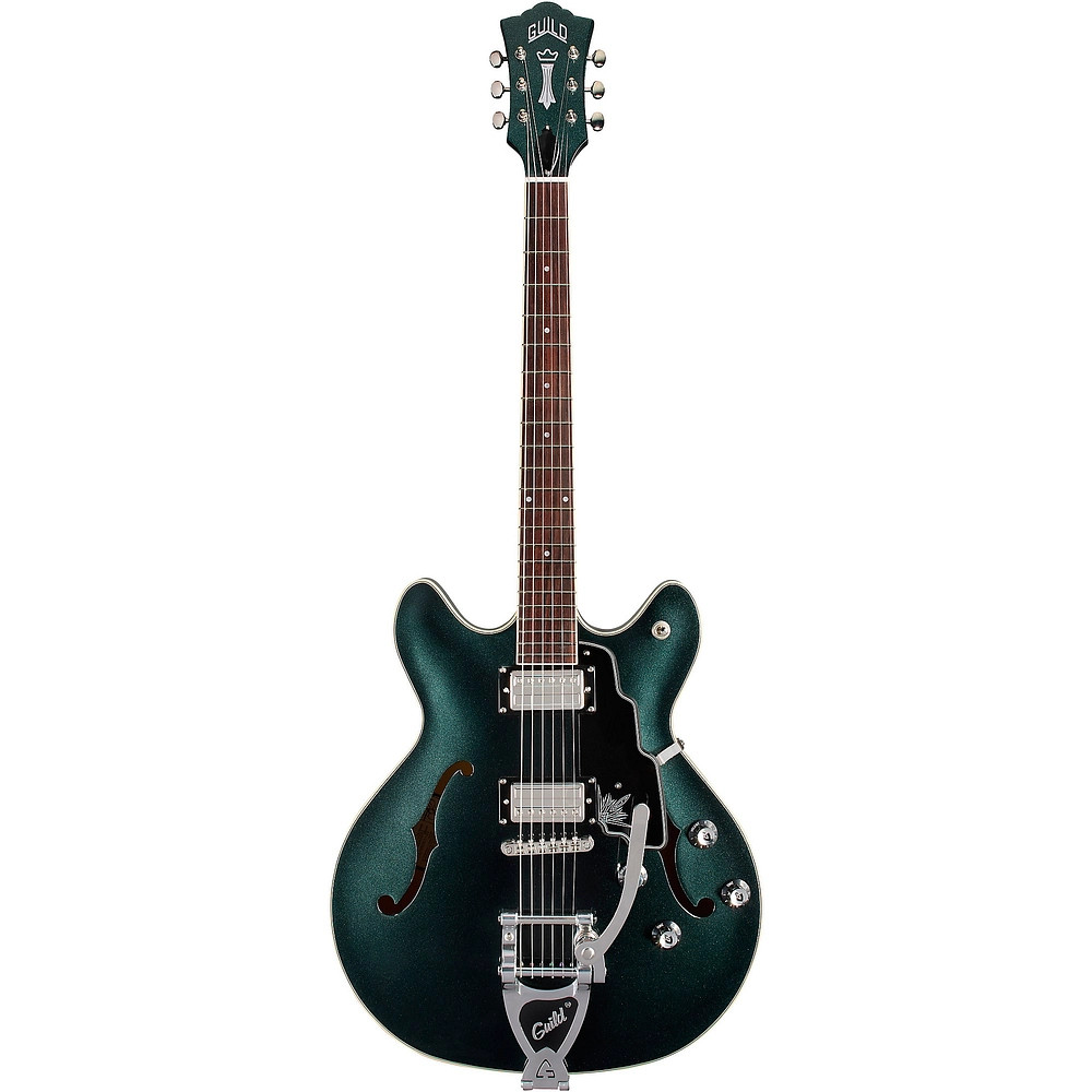 Guild Starfire I DC Hot Rod SemiHollow Electric Guitar Kingswood Green