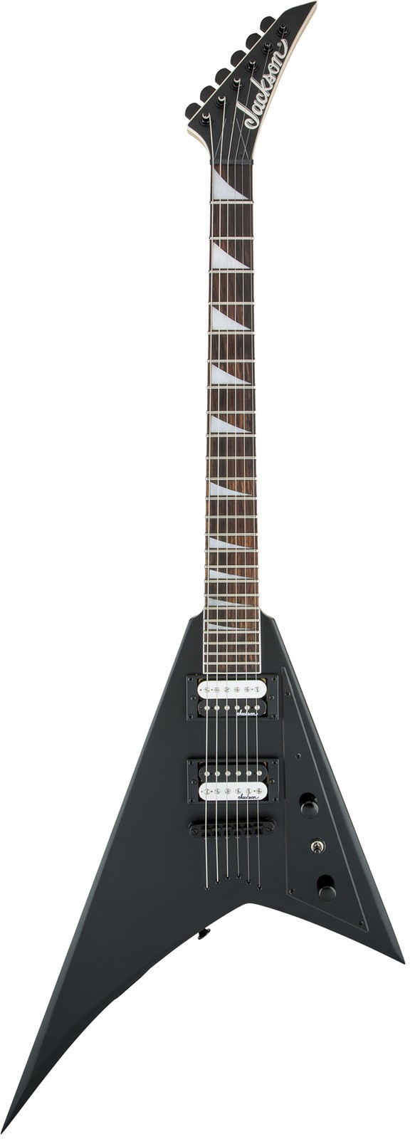 Jackson Rhoads JS32T Electric Guitar – Satin Black w/ Instrument Cable