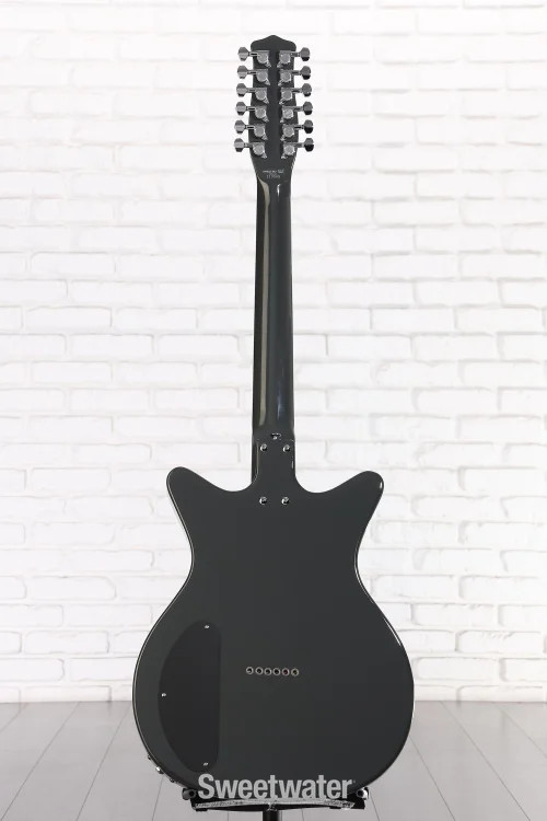 Danelectro Fifty Niner 12-string Semi-hollowbody Electric Guitar – Black Top