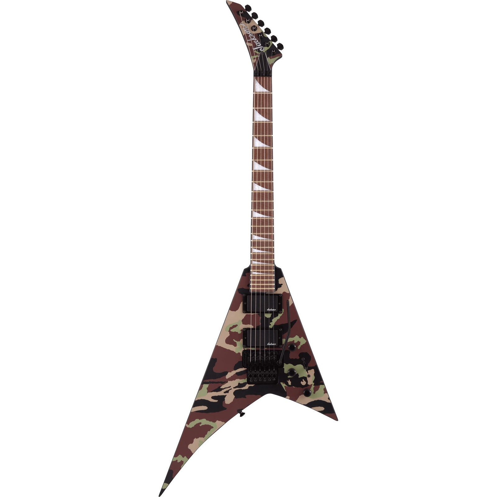 Jackson X Series Rhoads RRX24 Camo Electric Guitar, Woodland Camo
