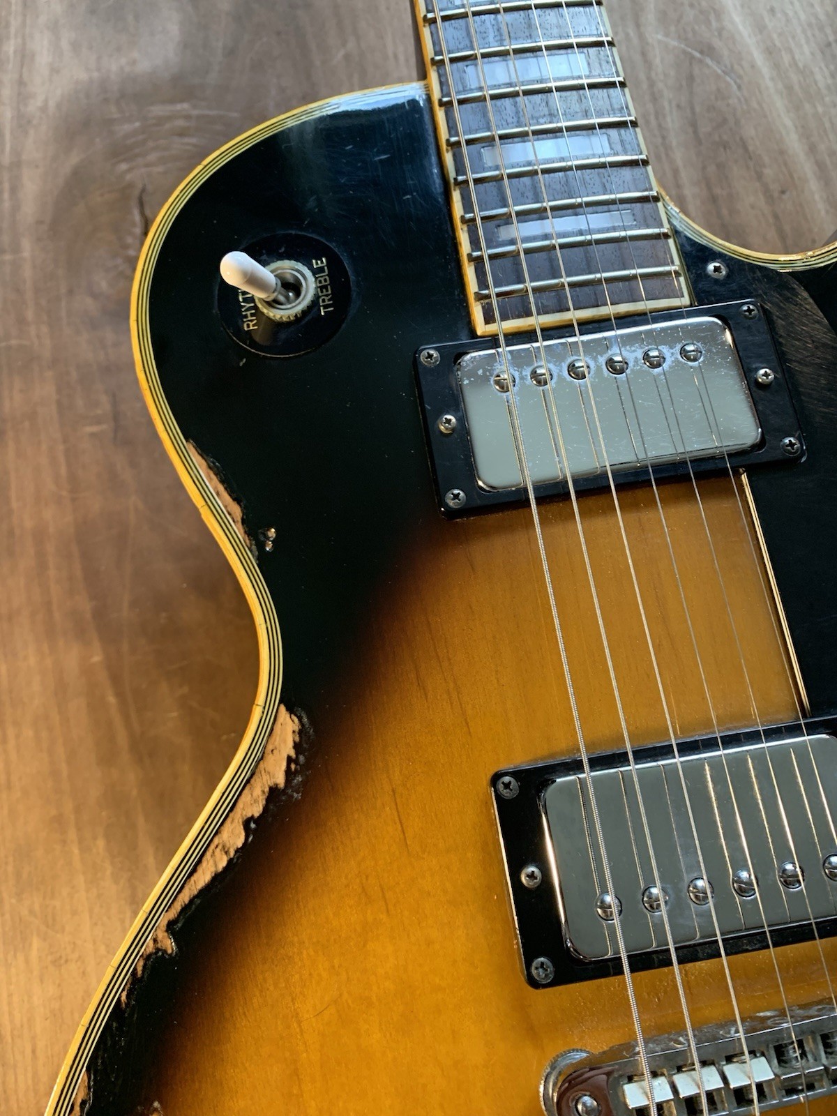 1976-78 Aria Pro II LC-500TB ALNICO-7 Matsumoku Japan vintage Free Shipping