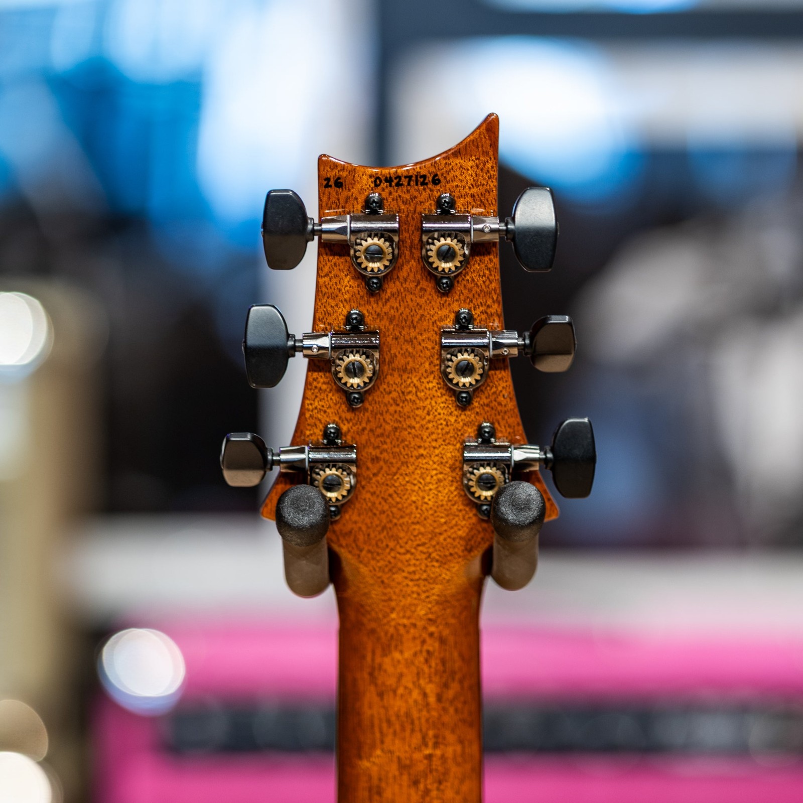 PRS Custom 24 Semi-Hollow Artist Top – “Sprayer’s Choice” Fuchsia Burst