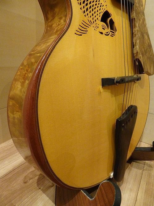 Oracle Of Guitars Burl Maple Benedettopu Safe delivery from Japan