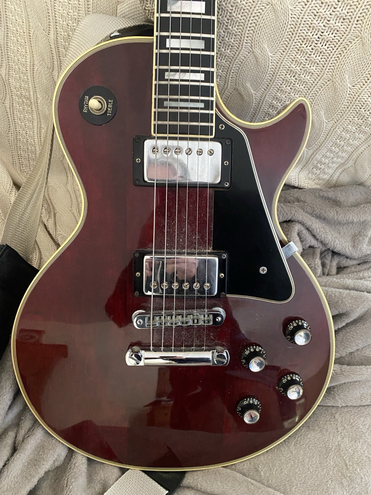 Gibson Les Paul Custom 1976 Wine Red