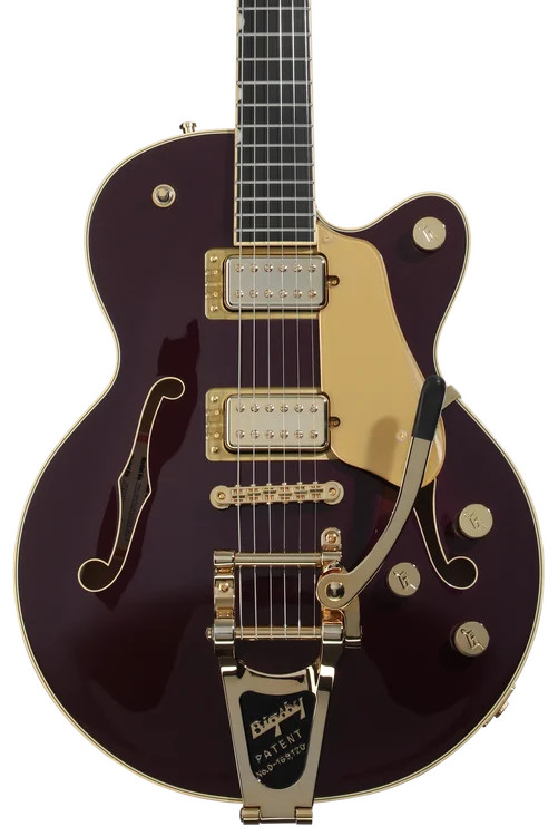 Gretsch Pro Broadkaster Jr. LX Semi-hollow Electric Guitar – Blackberry