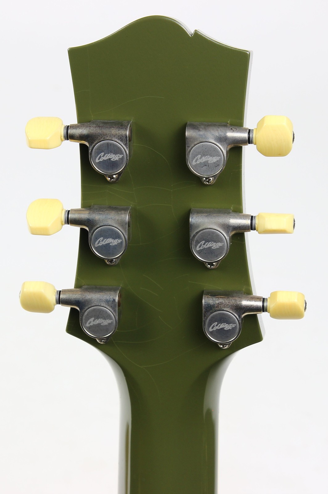 2024 Collings I-35 LC AGED Olive Drab Green | Throbak SLE-101 Plus MXV