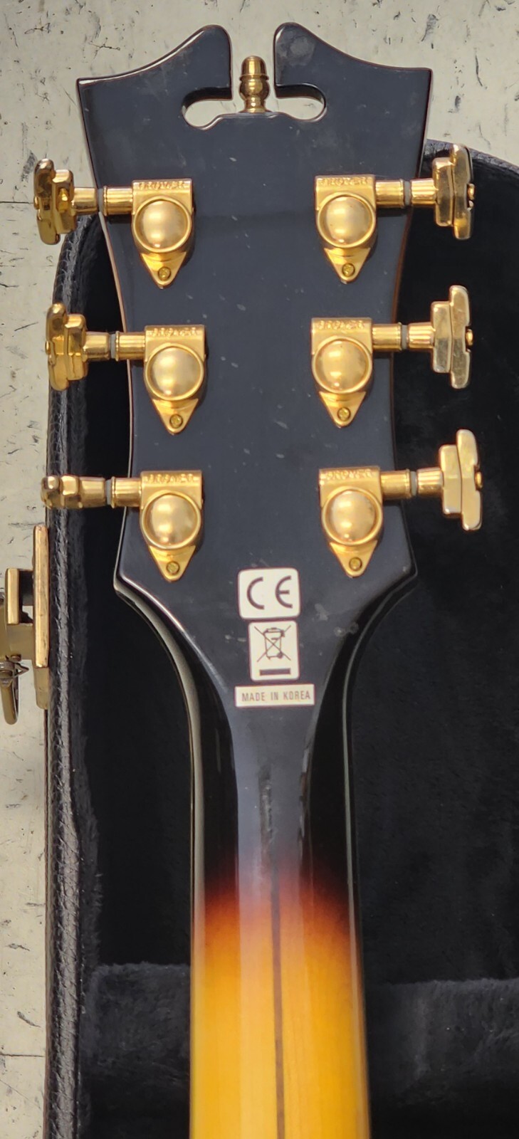 D’Angelico Excel EX-DC Tobacco Burst With OHSC