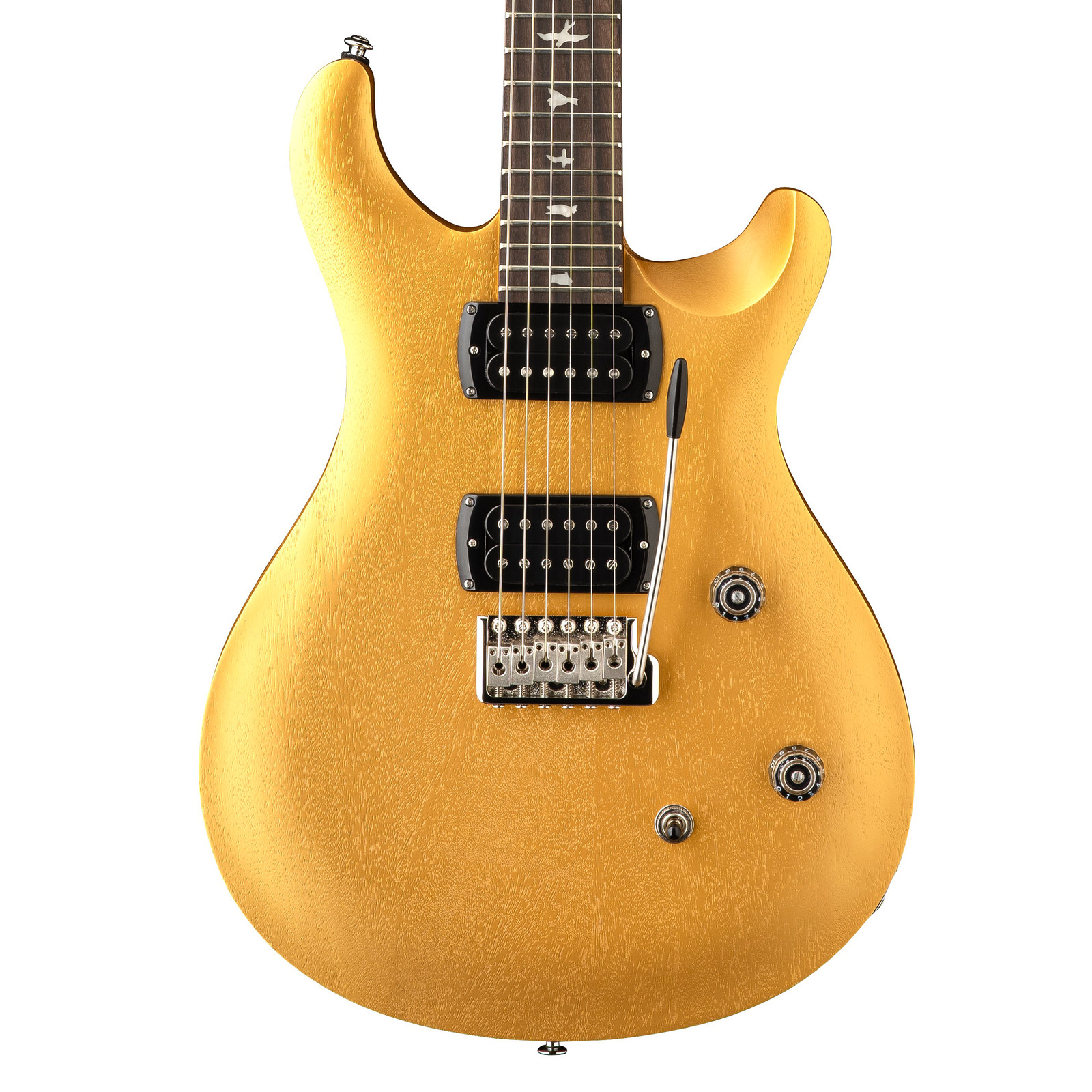 PRS SE CE24 Standard Satin Electric Guitar – Metallic Gold – Open Box