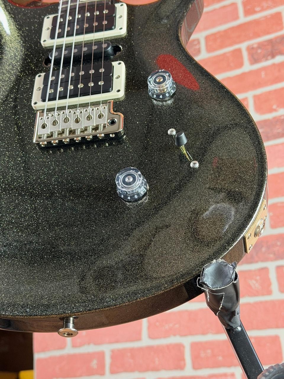 PRS CE24 Special Sprayer’s Choice Electric Guitar – Black Gold Metallic