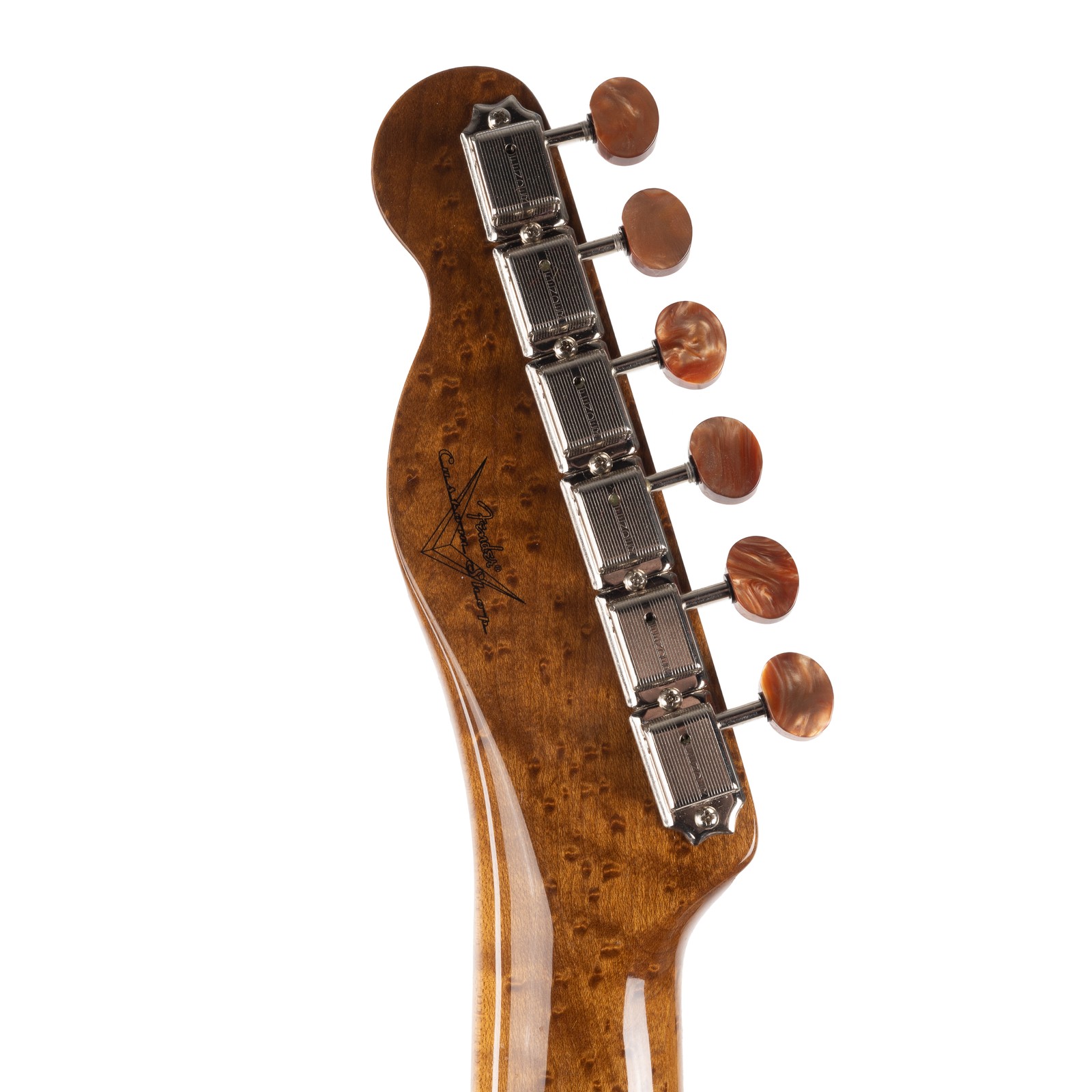 Used Fender Custom Shop Artisan Buckeye Double Esquire NOS – Aged Natural