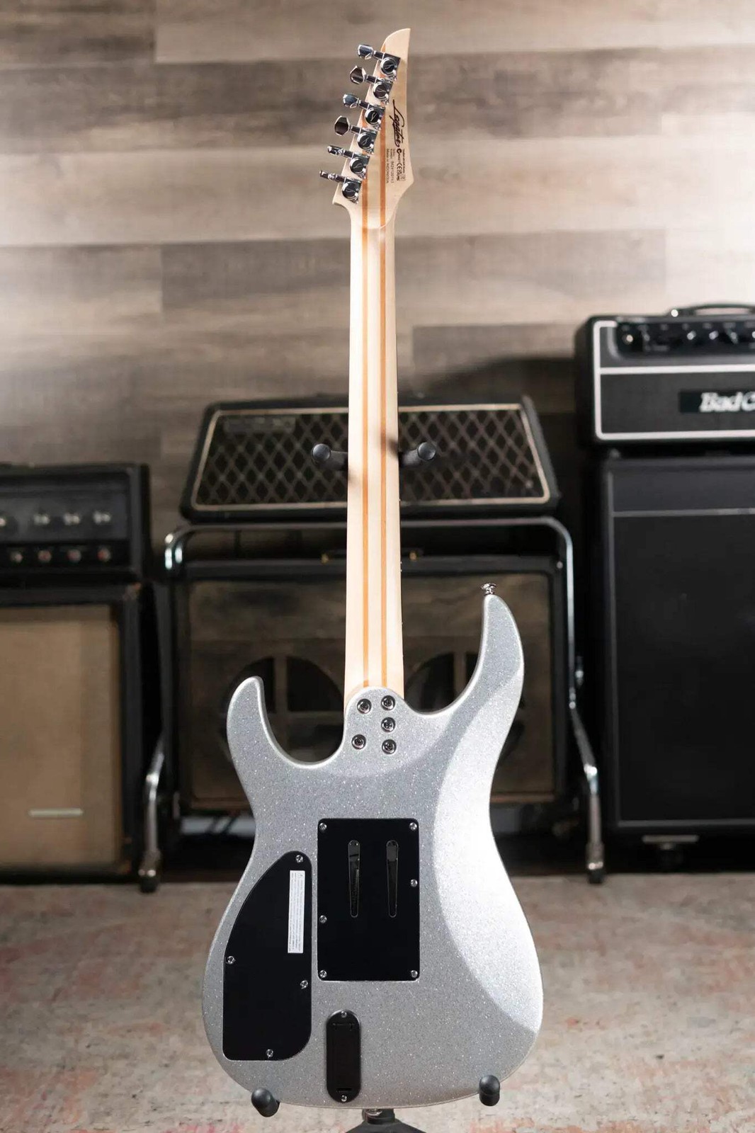 Legator YO6 Electric Guitar – Silver Sparkle with Gig Bag
