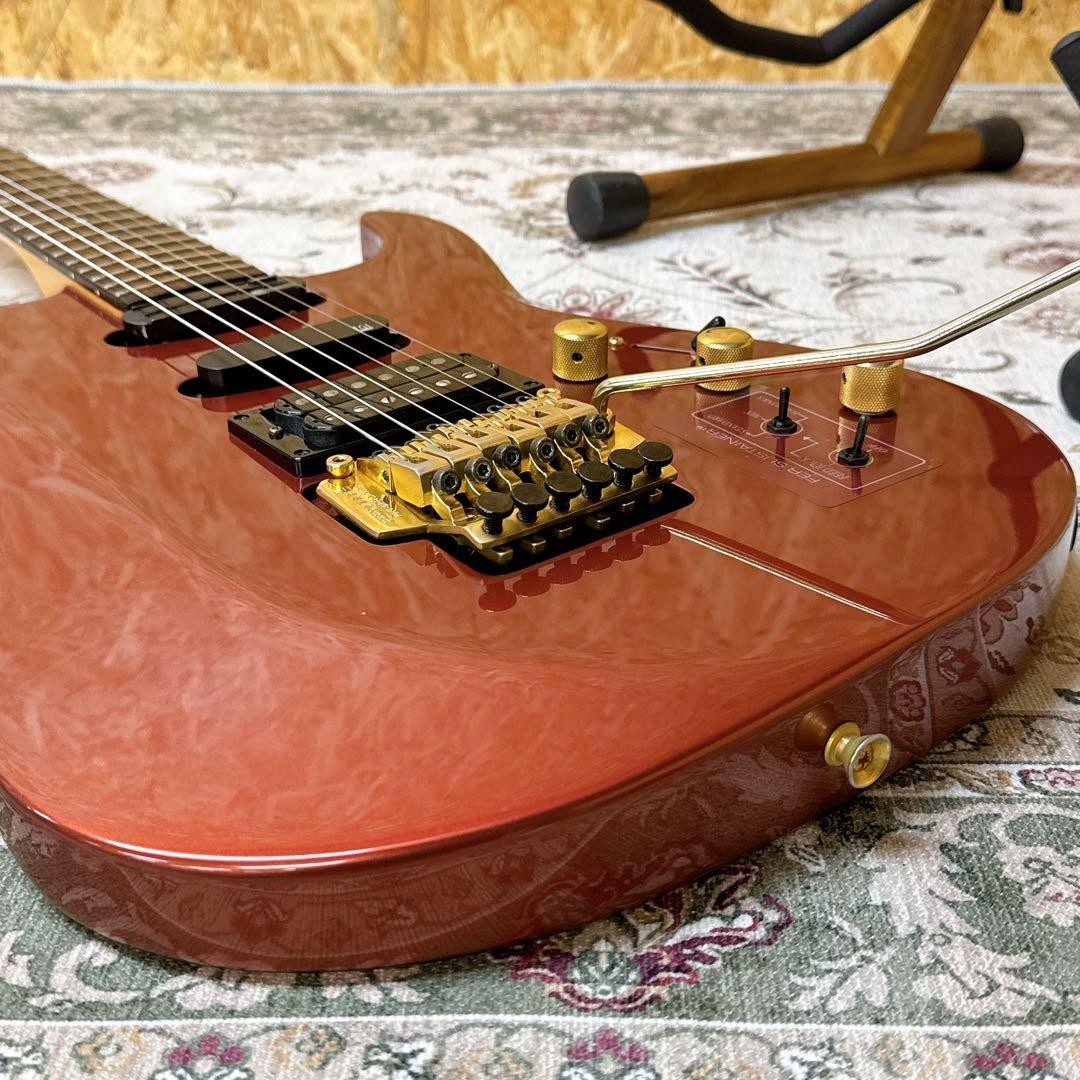 Beautiful item! FERNANDES FR-85s Equipped with full mode sustainer Rare color