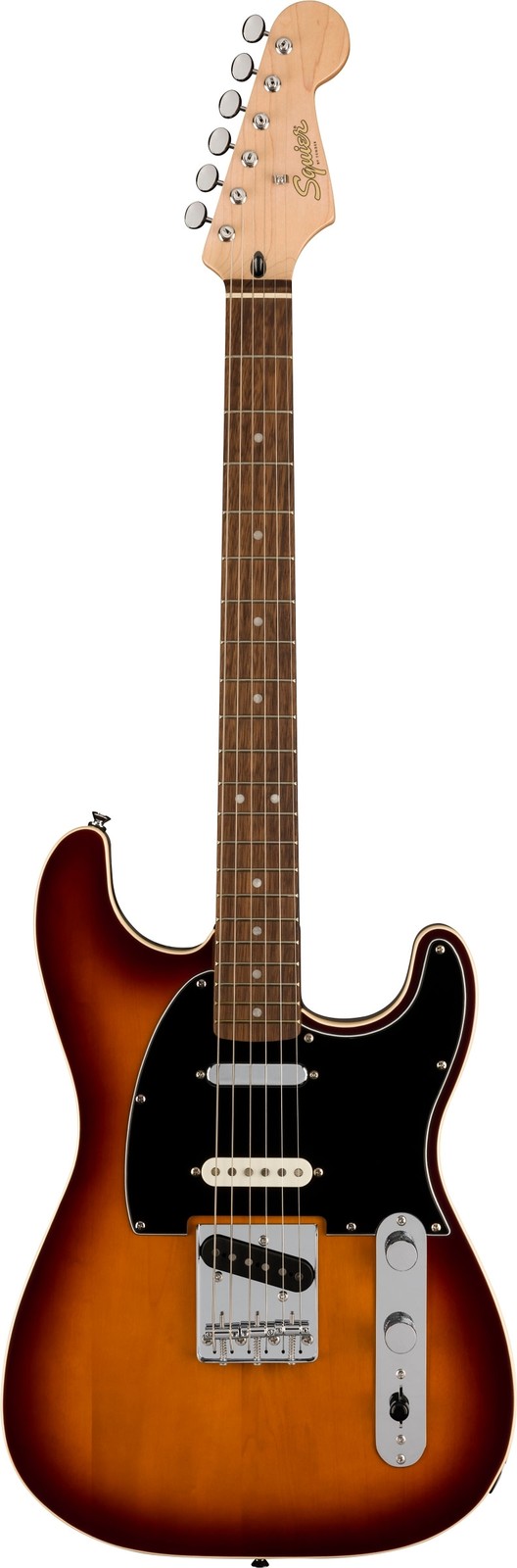 Squier Paranormal Custom Nashville Strat, Laurel FB, Chocolate 2-Color Sunburst