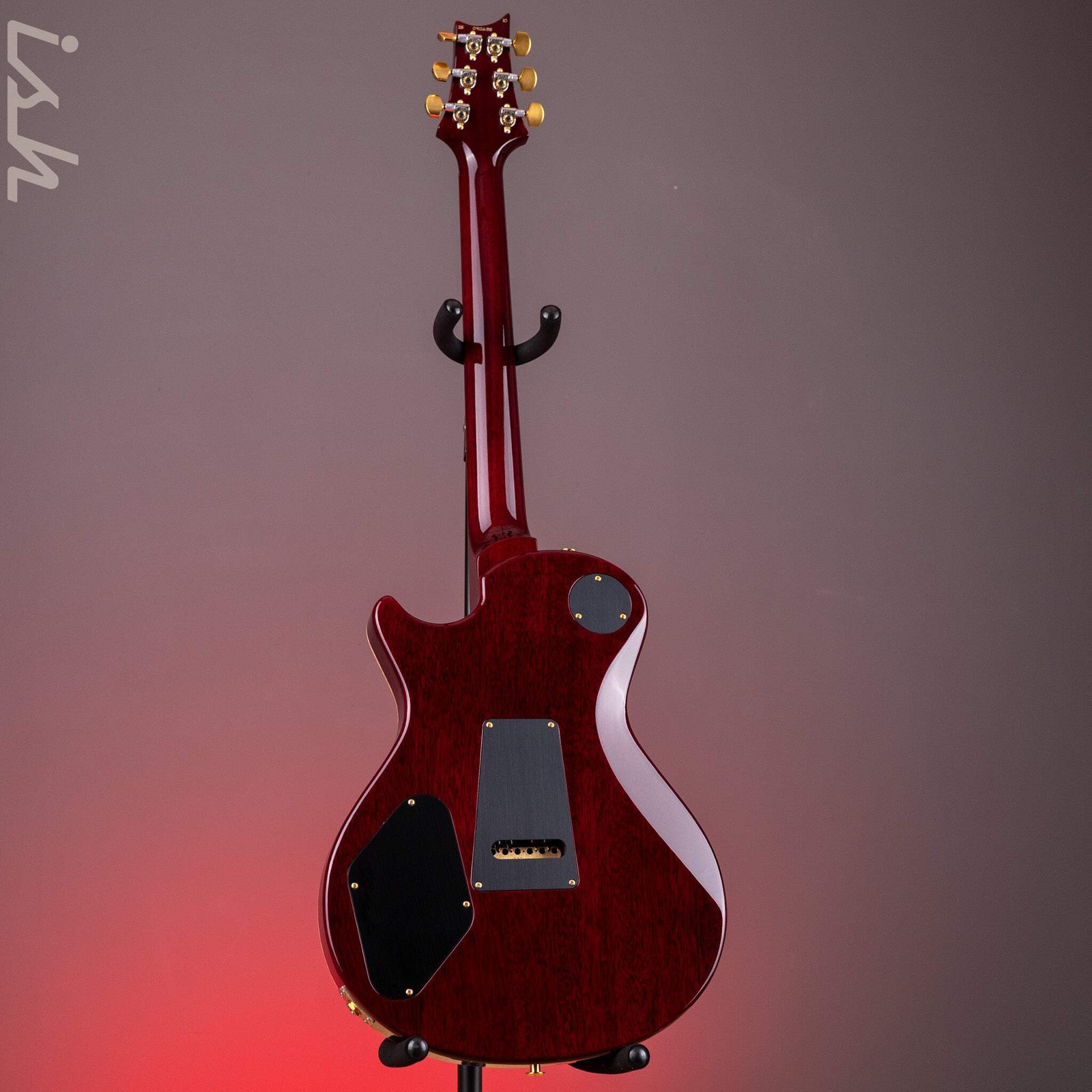 PRS Tremonti 10-Top Charcoal Purple Burst (Natural Binding)