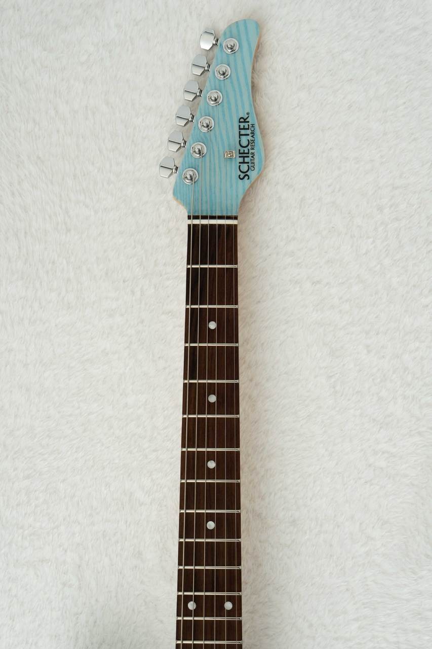 SCHECTER AR-06-2H-AS -See-Through Sonic Blue- #S2503186 #GGrhq