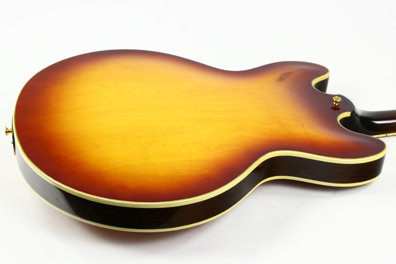 1964 Epiphone Sheraton Sunburst w Original Case | Wide Nut Vintage Kalamazoo