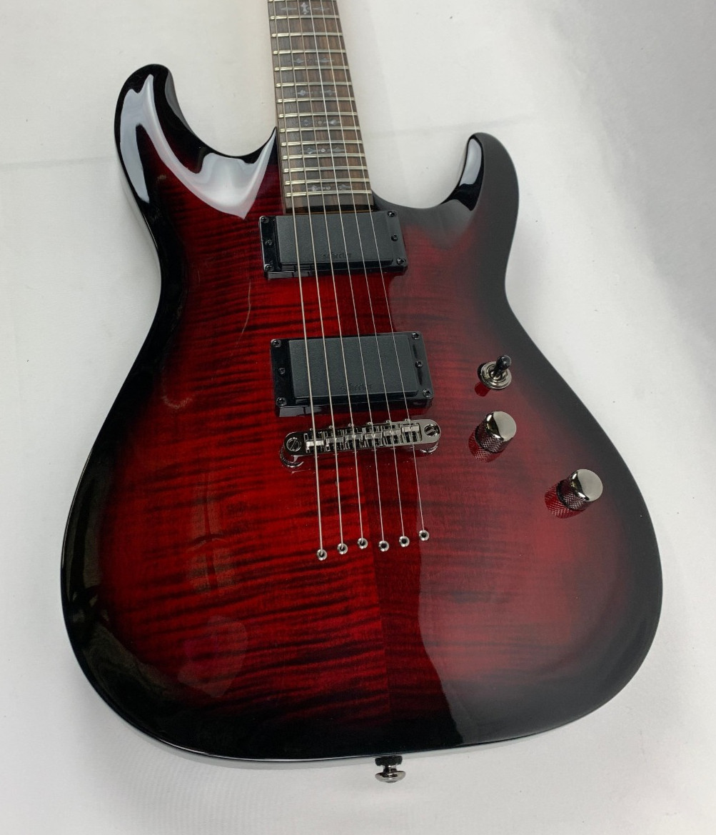Schecter Demon-6 Crimson Red Burst CRB Electric Guitar B-Stock Demon6 Demon