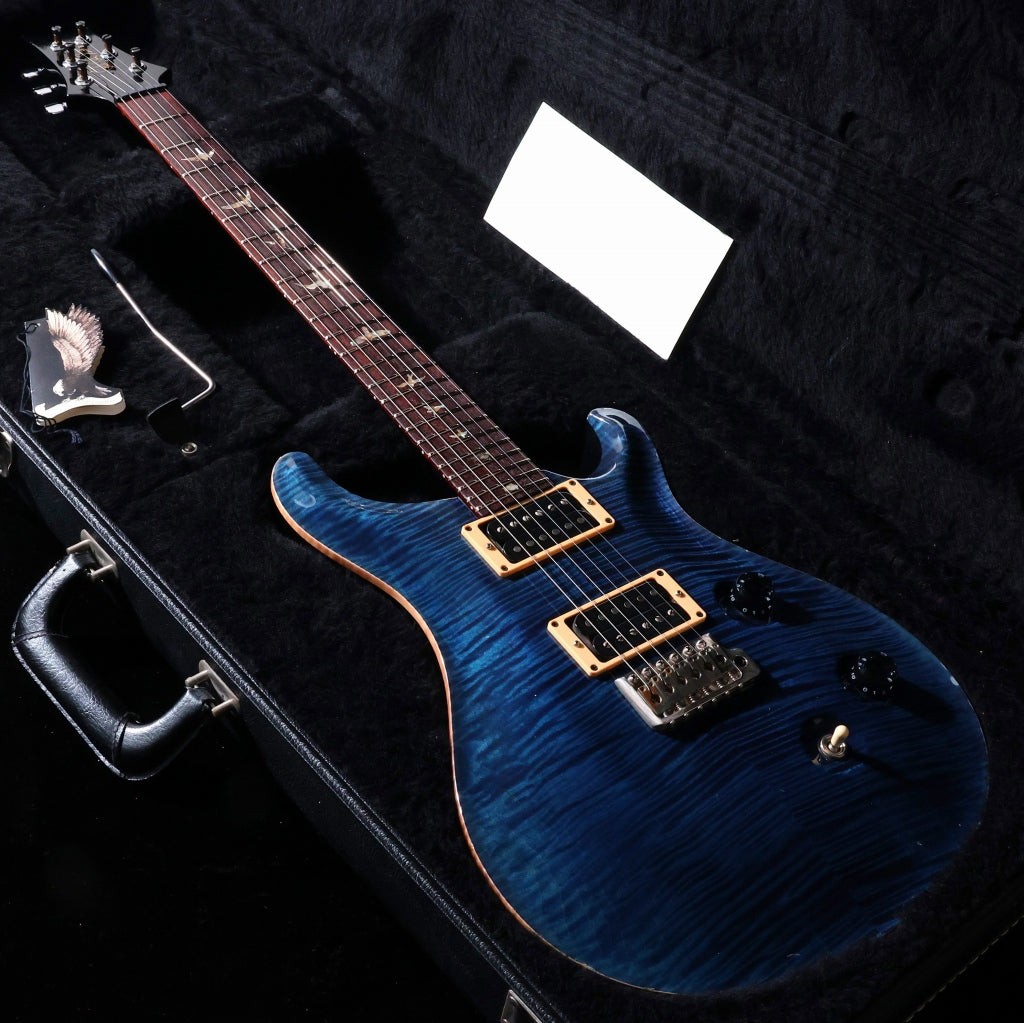 Paul Reed Smith (PRS) 2008 Custom 24 10-Top Whale Blue Wide Thin Neck [8 131547]
