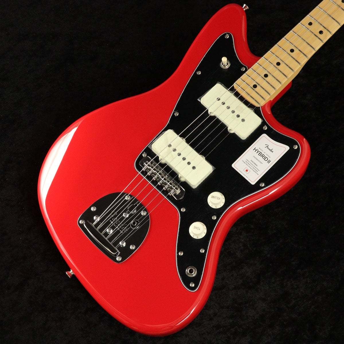Fender Made in Japan Hybrid II Jazzmaster Maple Modena Red (3.66kg) JD25029308