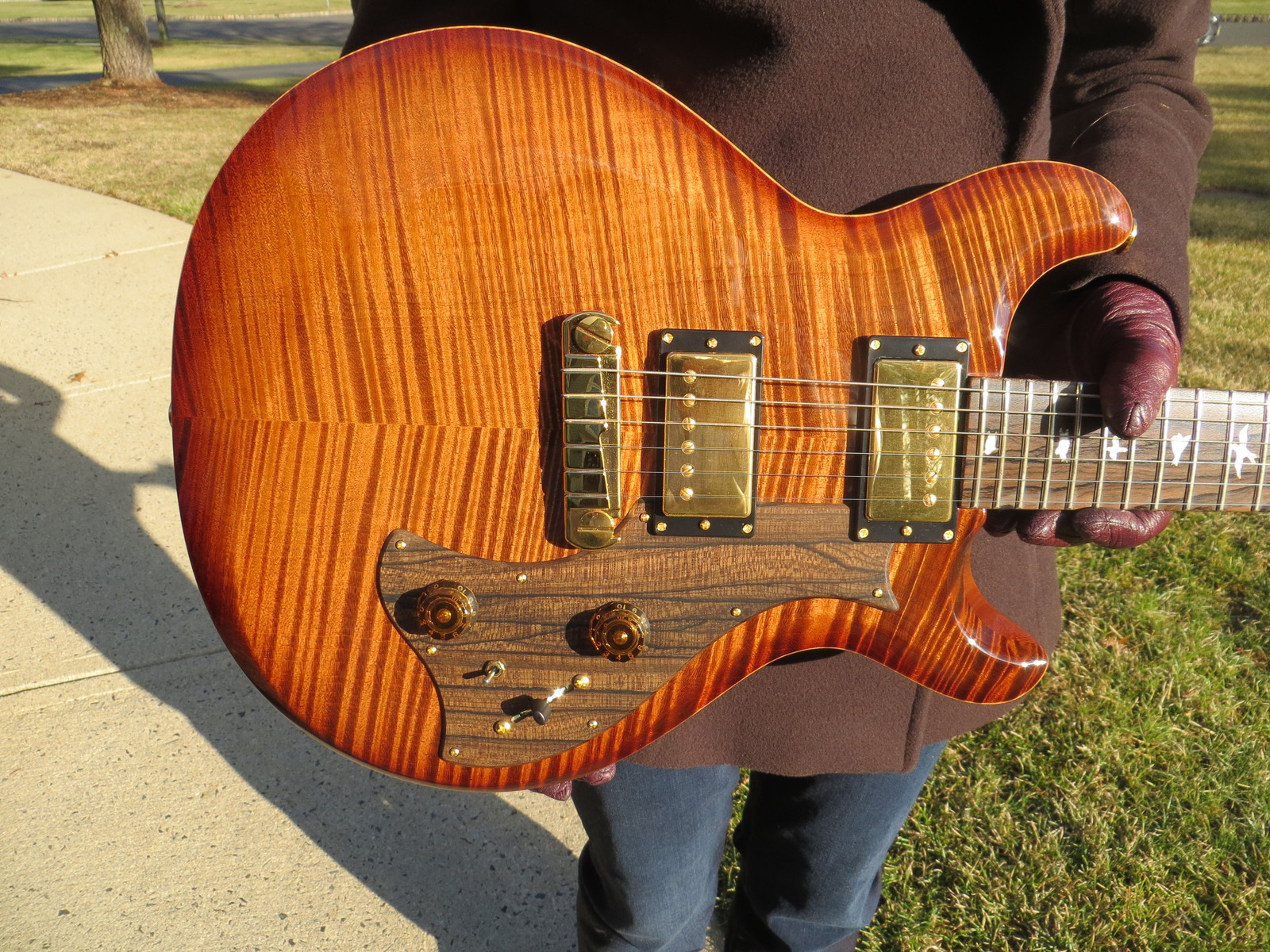 Prs Private Stock Rare Mira Copperhead Smoked Burst Ziracote Fretboard 2009