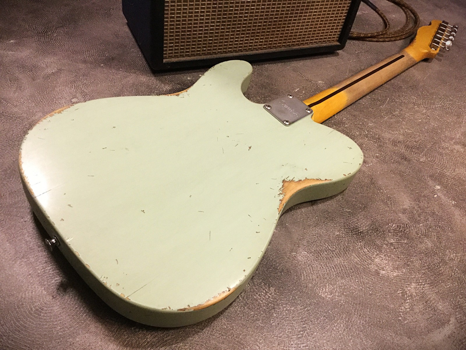 Relic Squier by Fender Telecaster Electric Guitar by Nate’s Relic Guitars