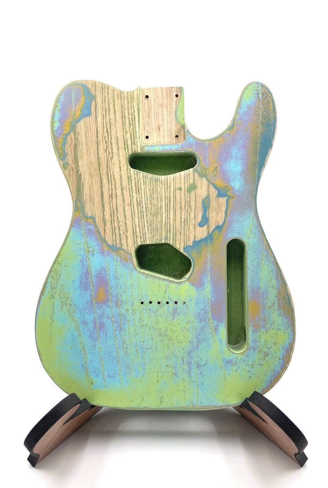 Custom Ash Psychedelic Guitar Body Paint Job- READ DESCRIPTION Ash-MADE TO ORDER