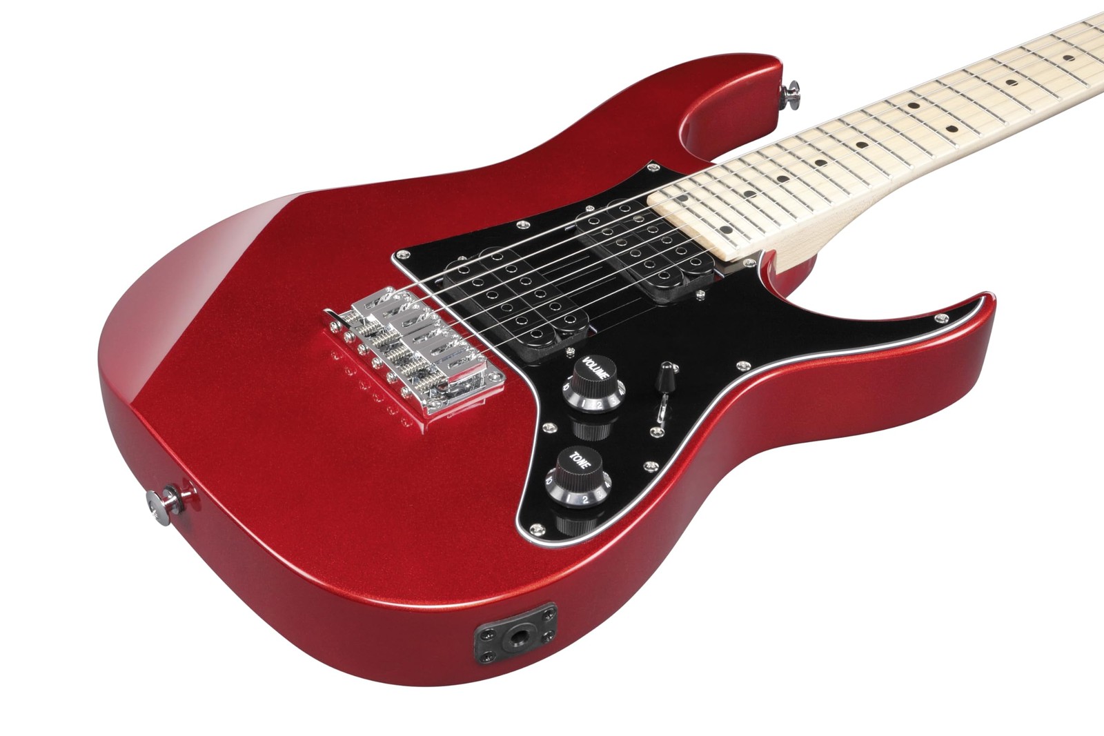 GRGM 6 String Solid-Body Electric Guitar, Right, Candy Apple (GRGM21MCA)