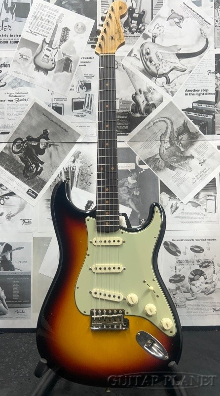 Fender Custom Shop 1960 Stratocaster Journeyman Relic -3 Color Sunburst- 2024USE
