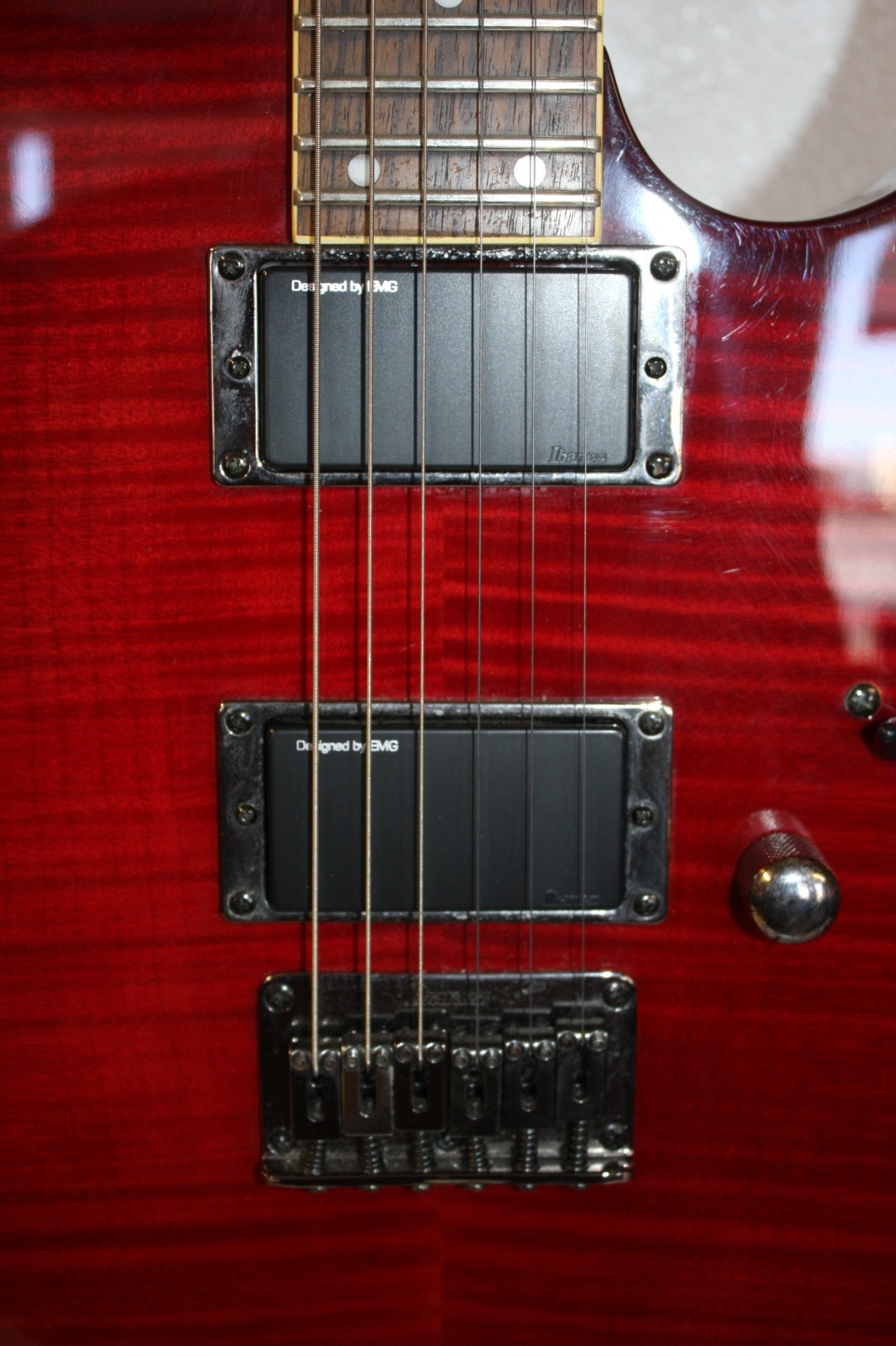 2006 Ibanez RGR421EXFM Blackberry Burst Electric Guitar With Gig Bag