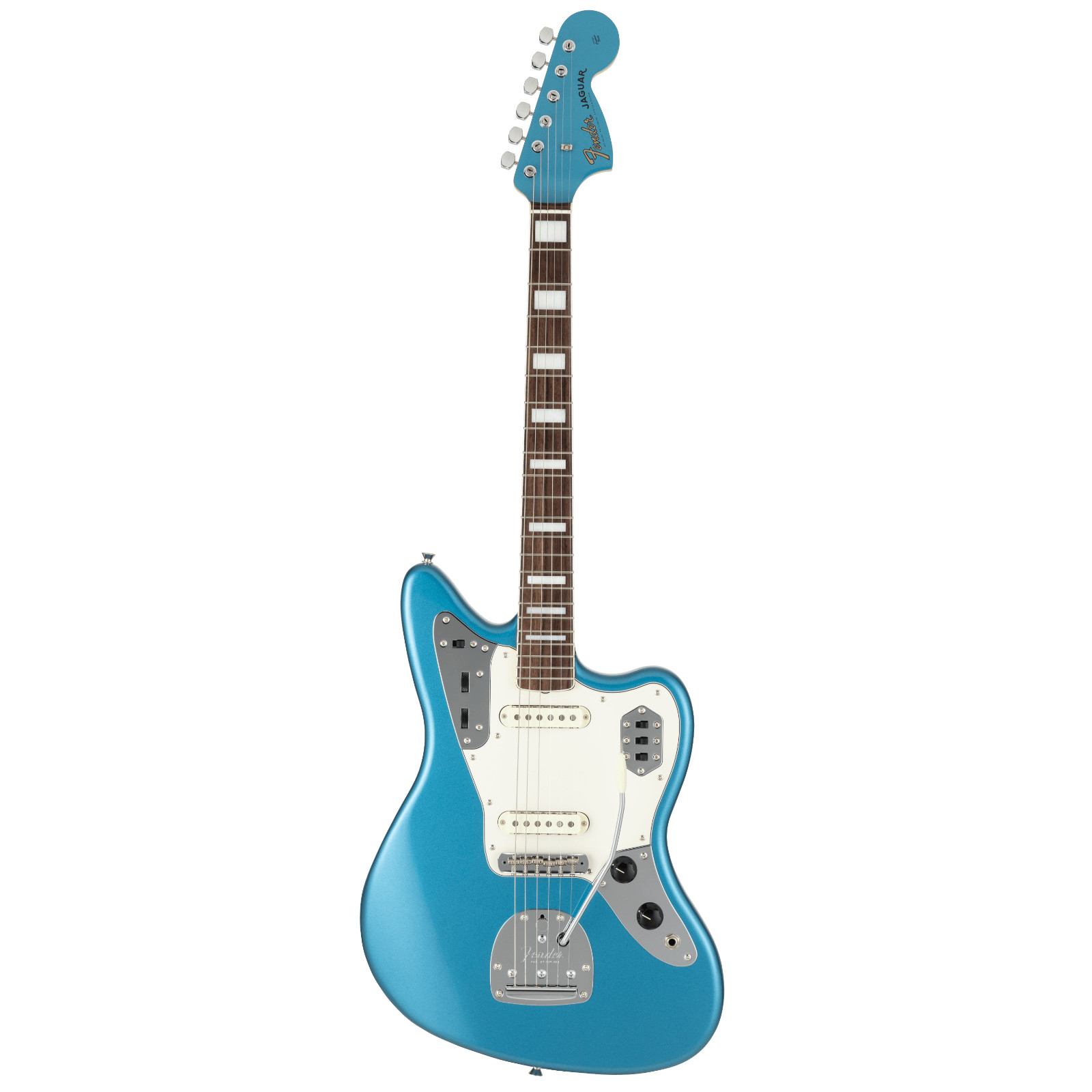Fender Made in Japan Traditional Late 60s Jaguar Lake Placid Blue Guitar