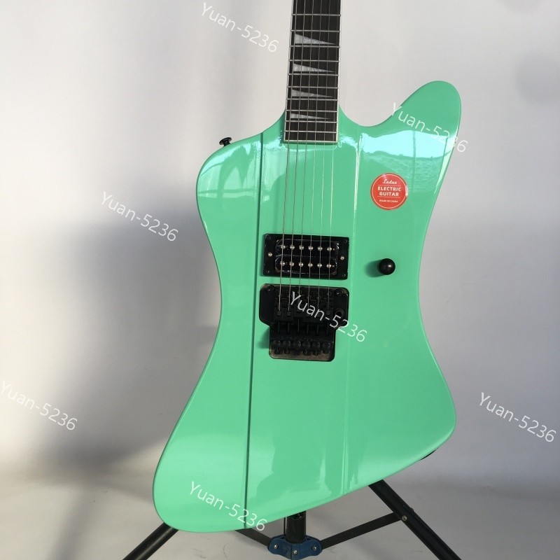 Solid Body Electric Guitar Seafoam Green Scale Length 648mm FR Bridge H Pickups