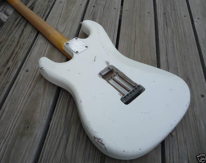 MJT Official Custom Order Aged Nitro Body & MK MJT Neck Combo Kit Mark Jenny VTS
