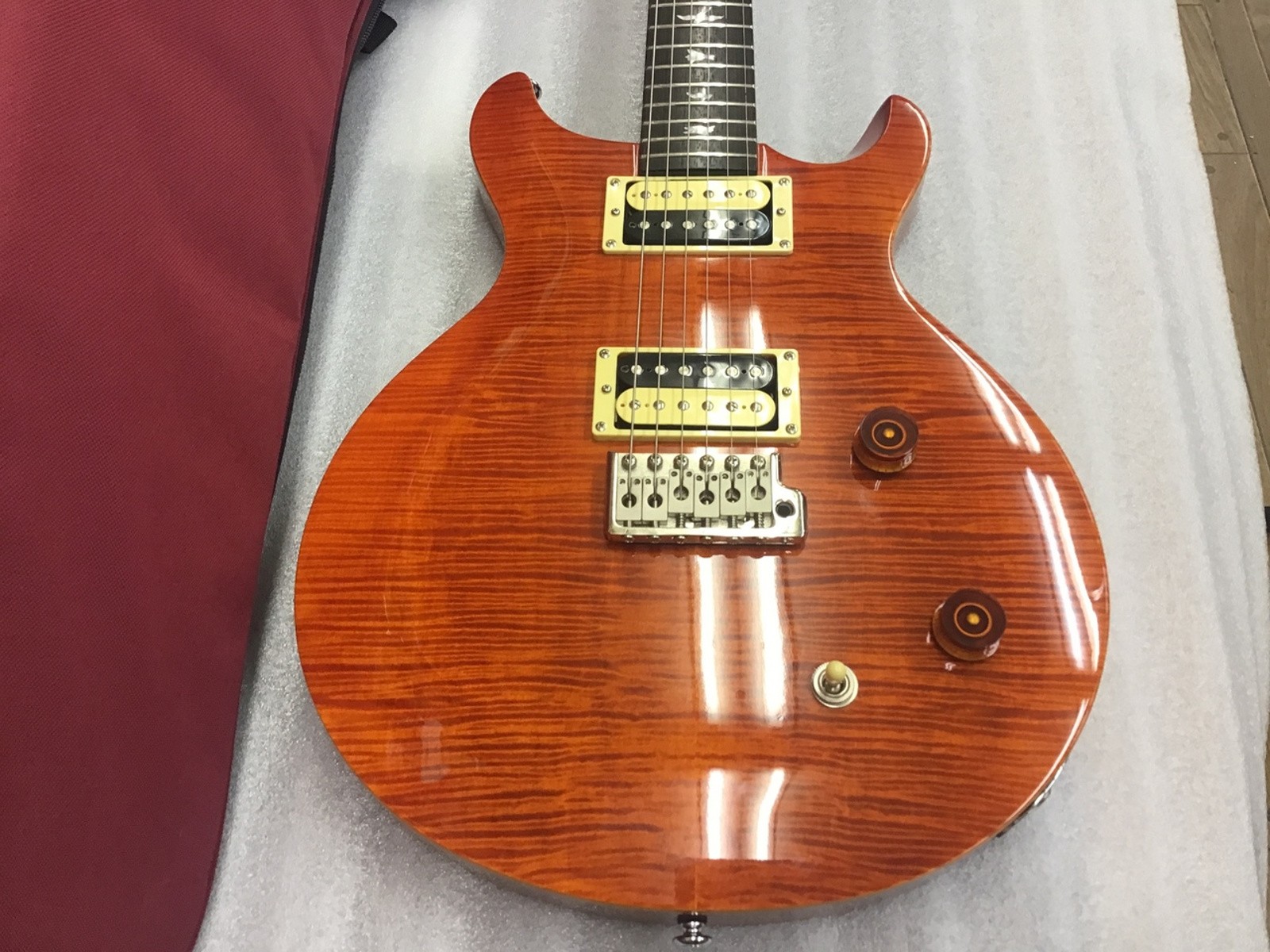 Paul Reed Smith(PRS) SE SANTANA Orange Used 2010 Mahogany Neck w/Soft Case