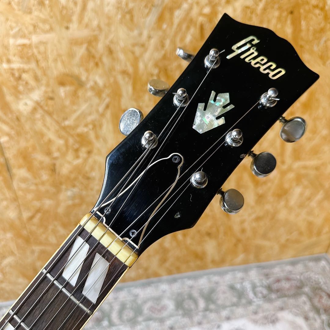 Greco ES-175 Type Hollow Body Sunburst Gneco Logo 1970s MIJ Japan Vintage