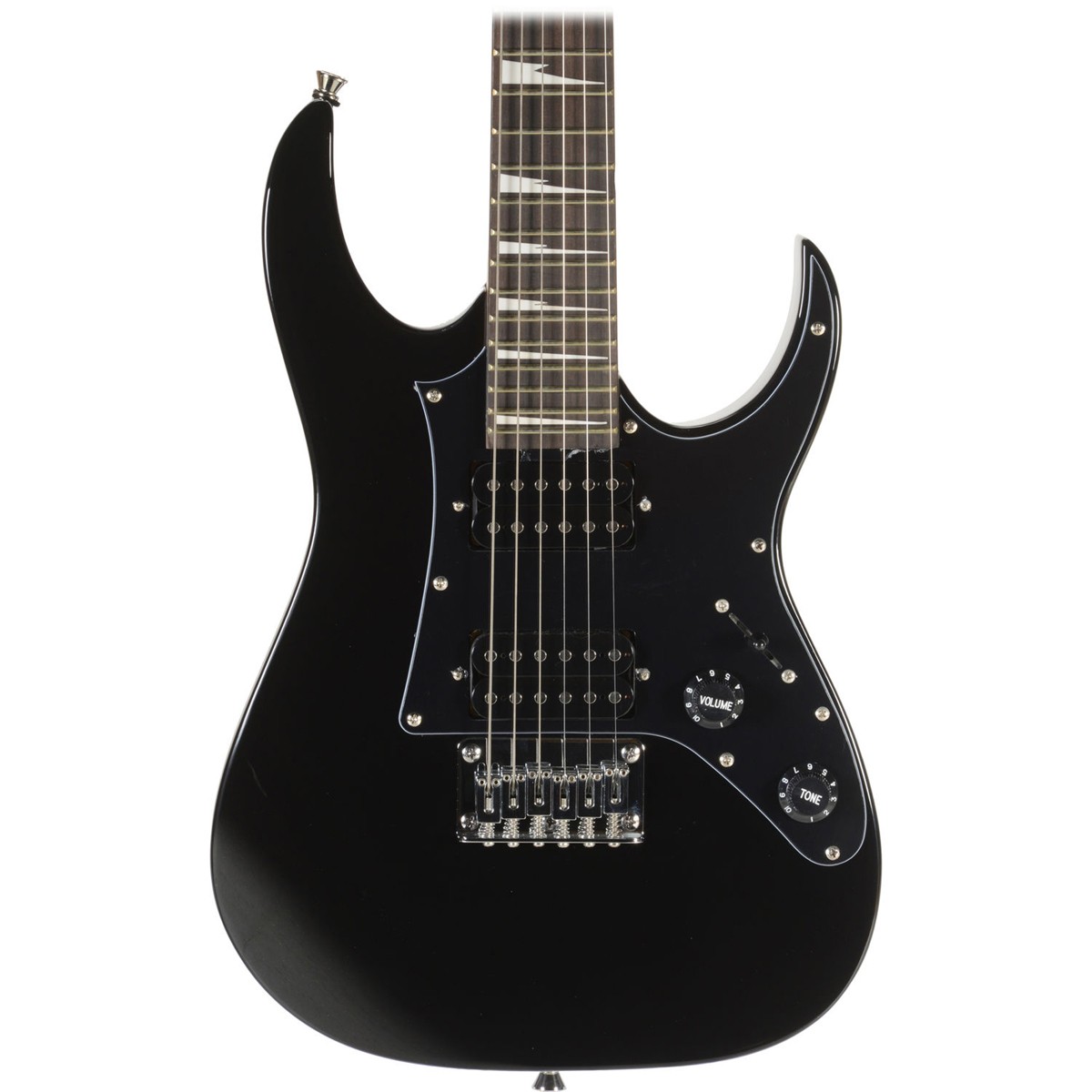 Ibanez miKro Series GRGM21 Electric Guitar, Rosewood Fretboard, Black Night