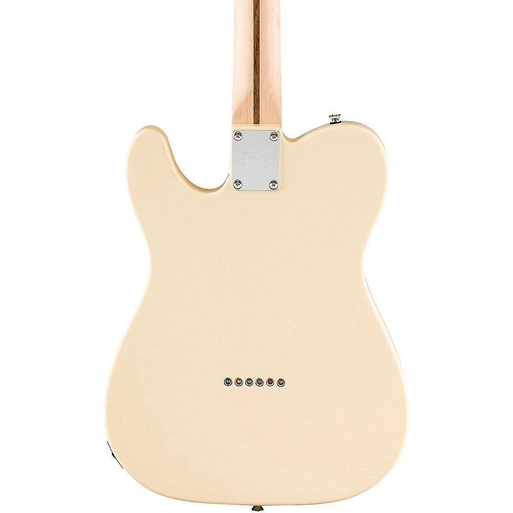 Squier Affinity Series Telecaster Thinline Electric Guitar Olympic White