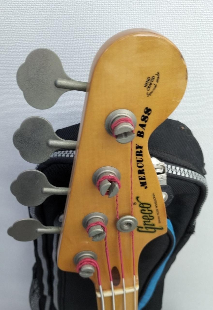 [Greco] Mercury Bass Precision type Electric bass Guitar Used From Japan Gig Bag