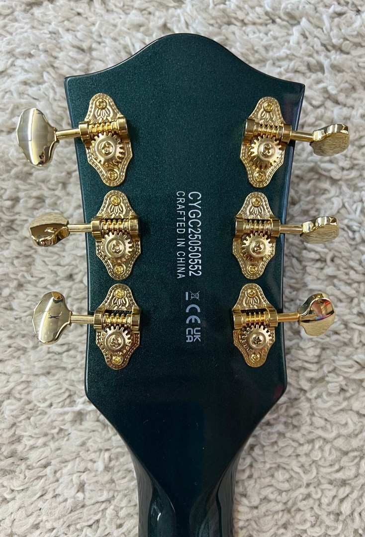 Gretsch Synchromatic Nashville Hollow Body Single-Cut with Bigsby,Cadillac Green