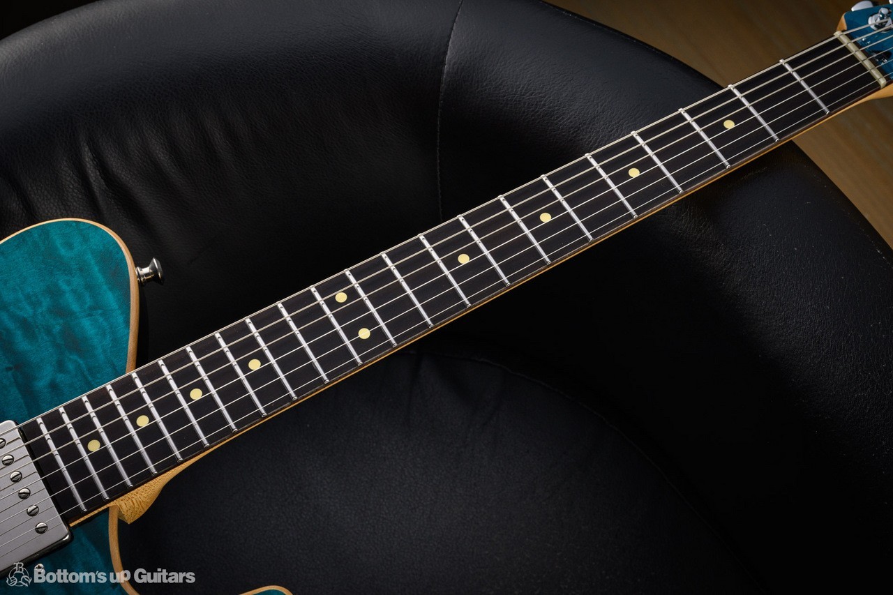 Tausch Guitars Made in Germany 665 RAW Deluxe 25th Anniversary – Azure Blue MH –