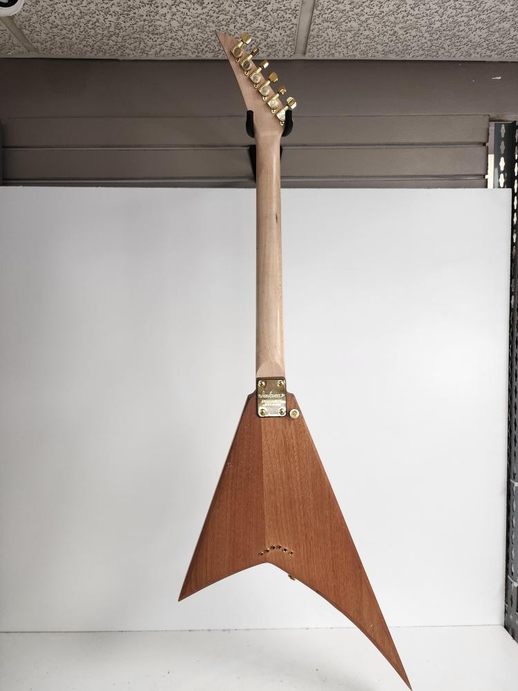 Jackson JS Series Rhoads JS32T FSR Flying V, Natural Oil Electric Gu (P24033528)
